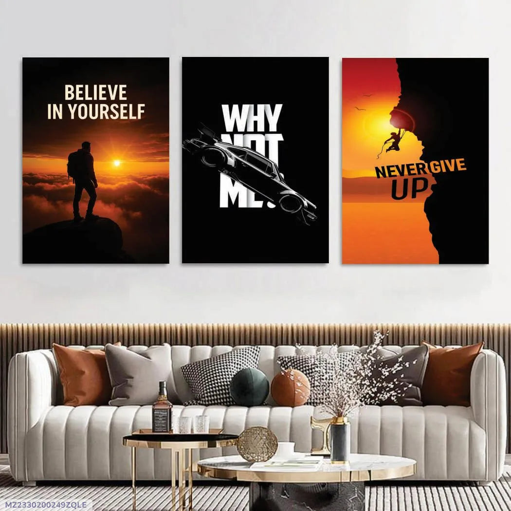 Alphabets Design Wall Art & Paintings