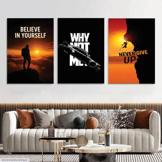 Alphabets Design Wall Art & Paintings